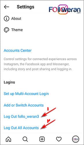 چگونه می‌توان دو یا چند حساب اینستاگرام را حذف کرد