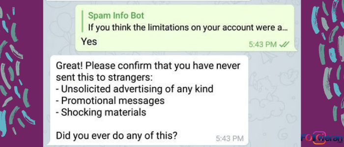 بلاک پیام رسان تلگرام