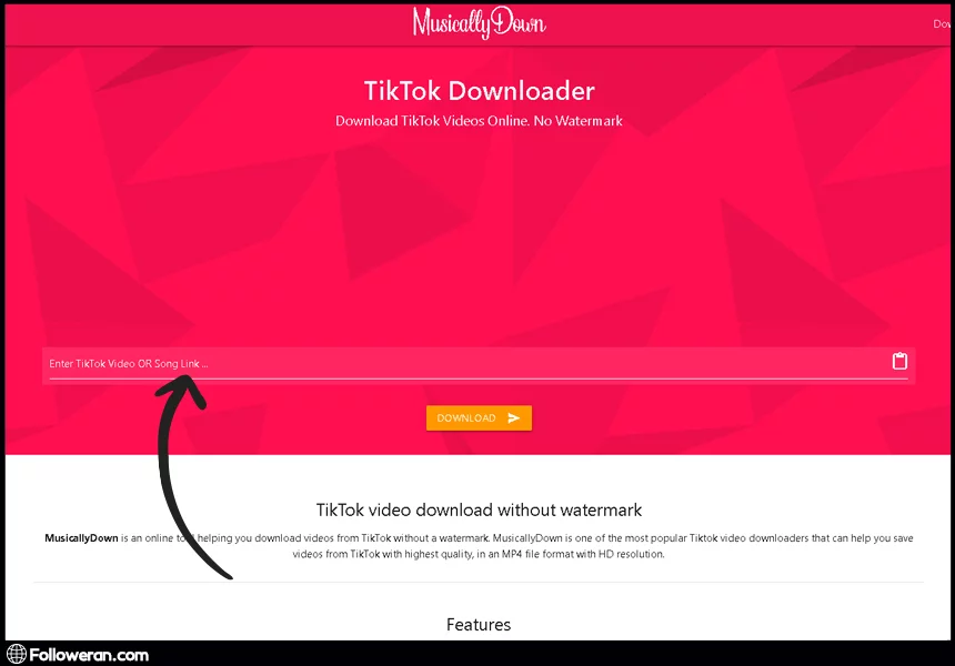 با استفاده از سایت MusicallyDown می‌توانید نامحدود ویدیوی تیک تاک را بدون واترمارک به صورت رایگان دانلود کنید.