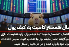 آموزش گام به گام اتصال همستر کامبت به کیف پول