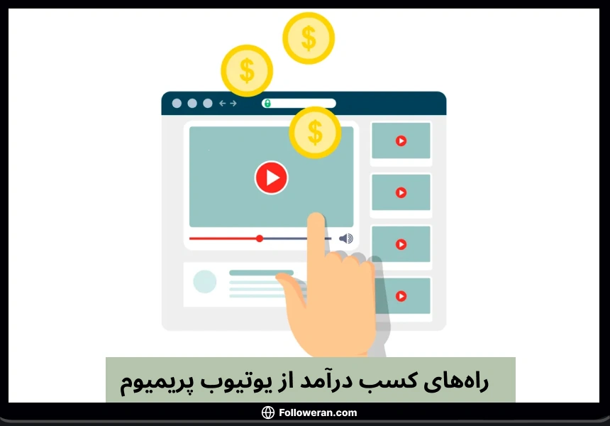 راه‌های کسب درآمد از یوتیوب پریمیوم