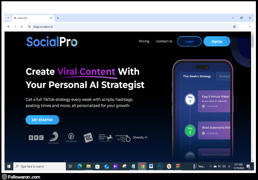 سایت Socialpro برای خرید فالوور از اینستاگرام