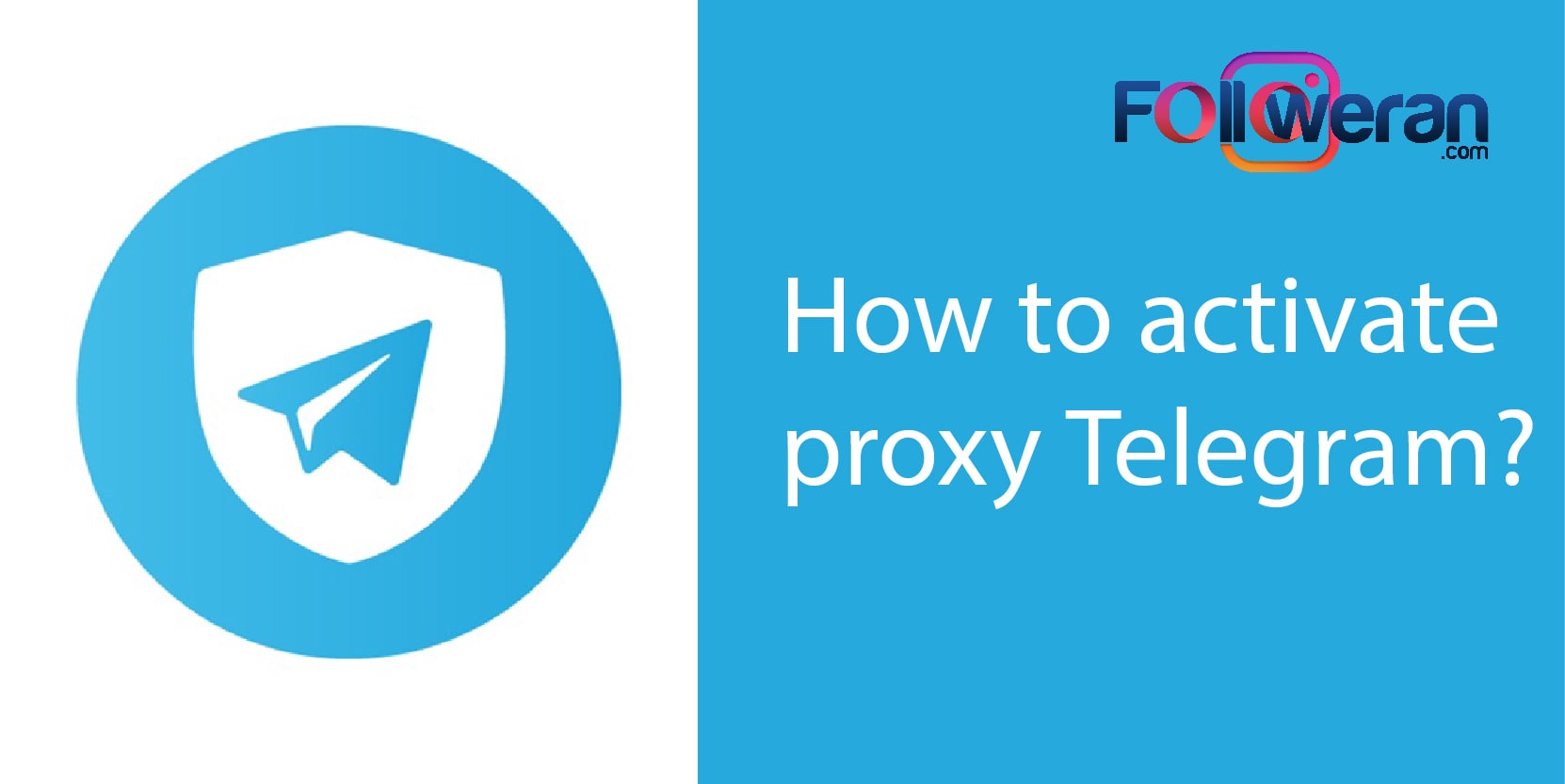 How to active Telegram proxy ?