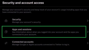 How to Check Twitter Login History? - Step 4