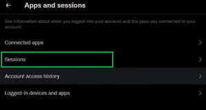 How to Check Twitter Login History? - Step 5