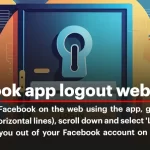 After a productive session on the Facebook app, ensure security by completing the Facebook app logout.
