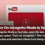 How to Turn On Incognito Mode in YouTube?