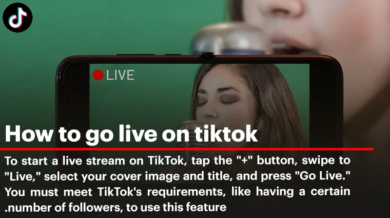 How to go live on TikTok?