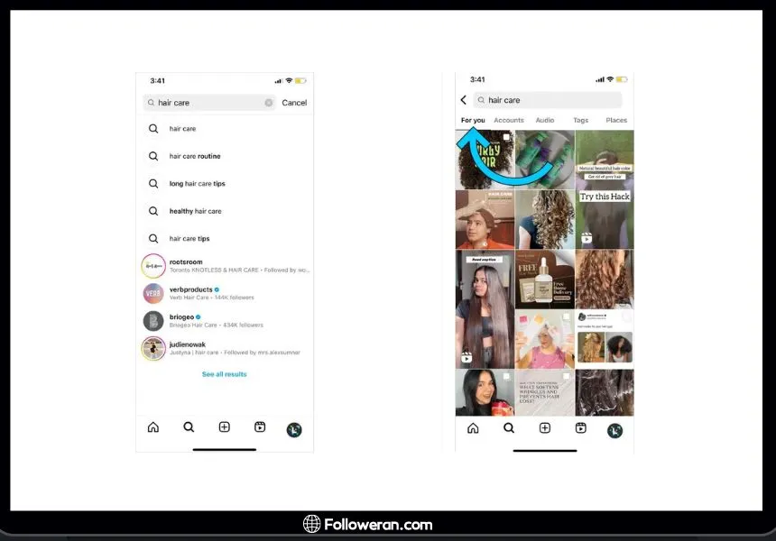 Instagram Explore page algorithm
