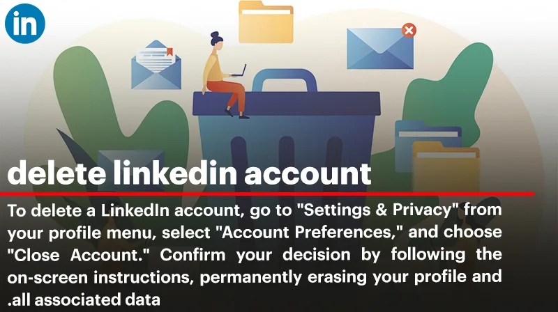 How to Delete a LinkedIn account in 2024?