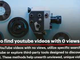 Discover Unseen YouTube Treasures with 0 Views