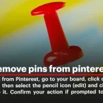 How to delete pins on Pinterest in mobile and desktop?