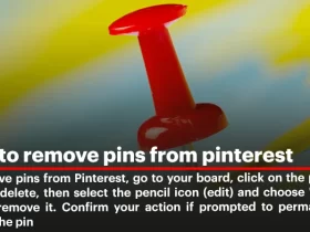 How to delete pins on Pinterest in mobile and desktop?