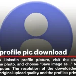 linkedin profile pic download
