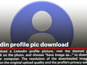 linkedin profile pic download