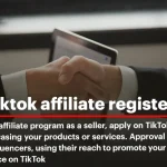 Be a seller tiktok affiliate register