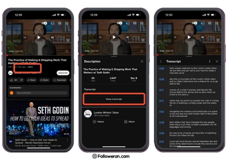 Yt Video Transcript How to Get Transcript of YouTube Videos on Desktop & Mobile