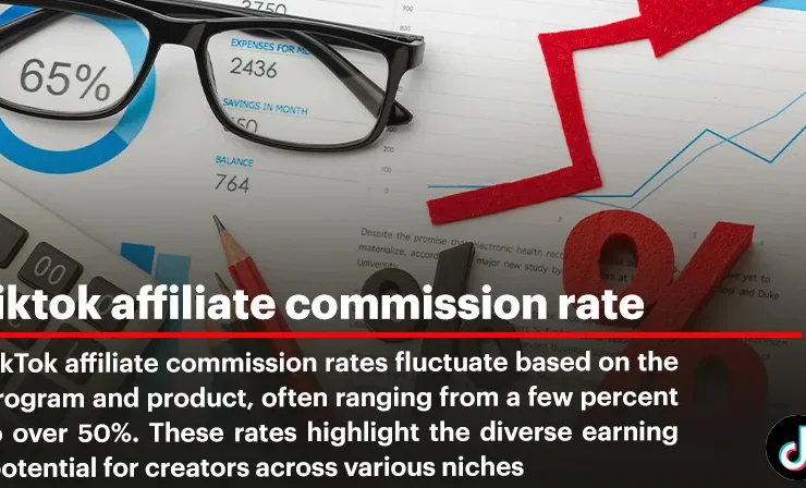 tiktok affiliate commission rate