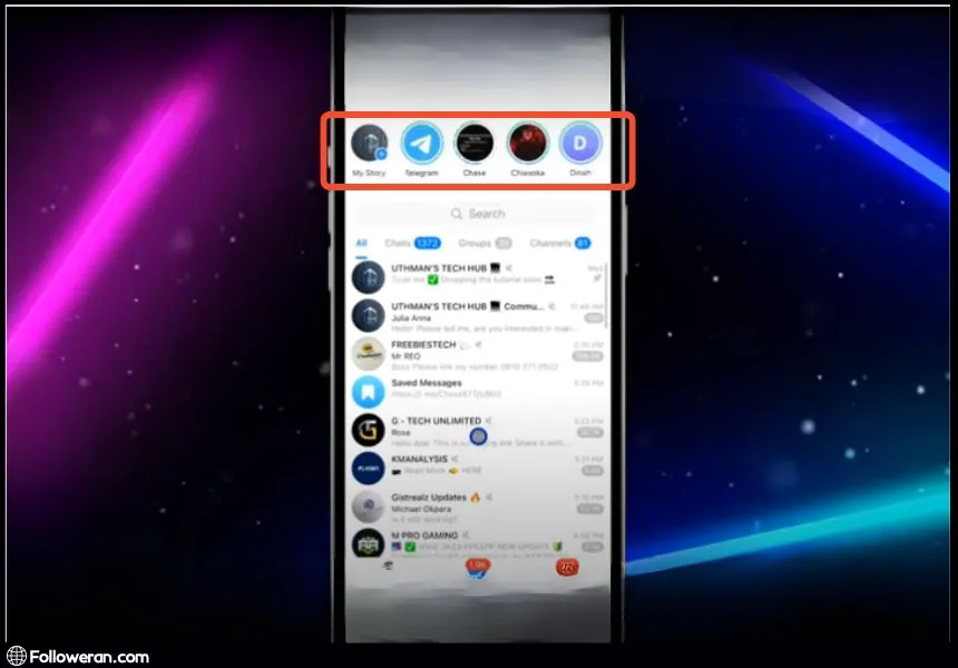Telegram story viewer anonymous; Open Telegram and Navigate to a Story
