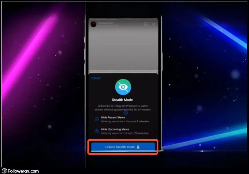 Telegram story viewer anonymous; Hide Your View