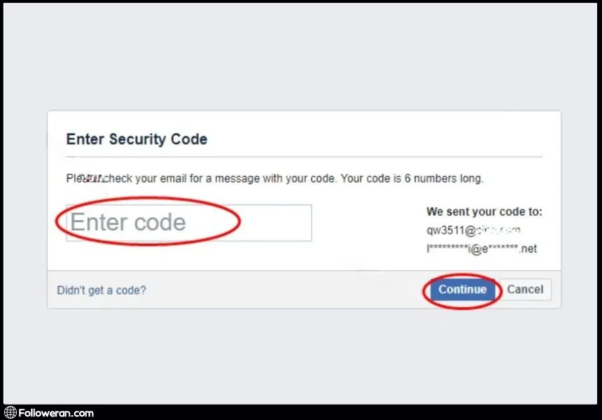 Initiating Recovery When You Forgot Password on Facebook - Step 4