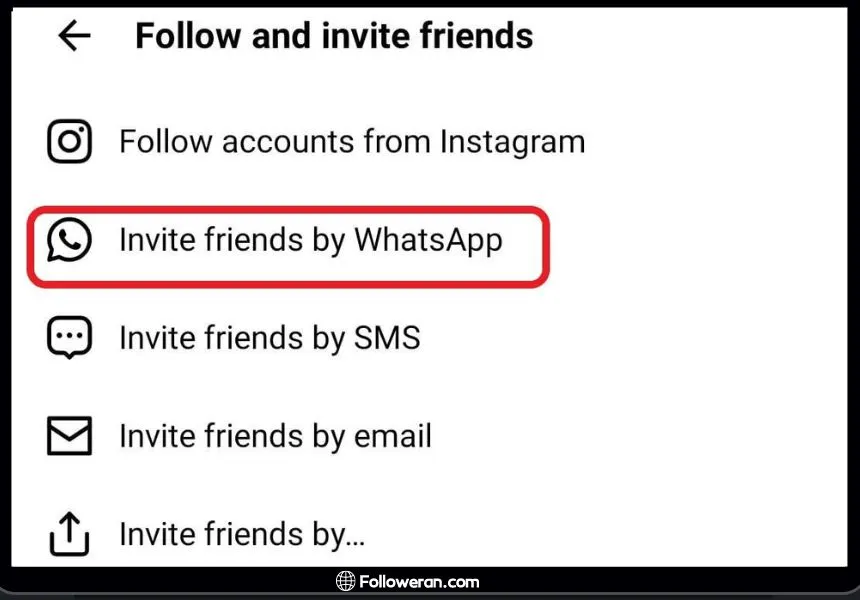 transfer followers from Instagram to Threads via WA