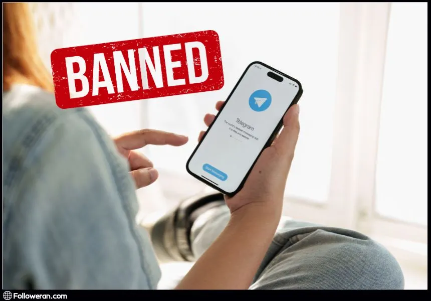 banned from Telegram 