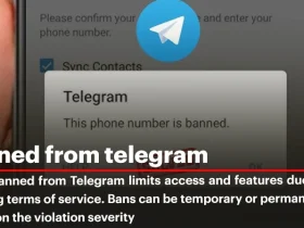 What are the reasons of Banned from Telegram?