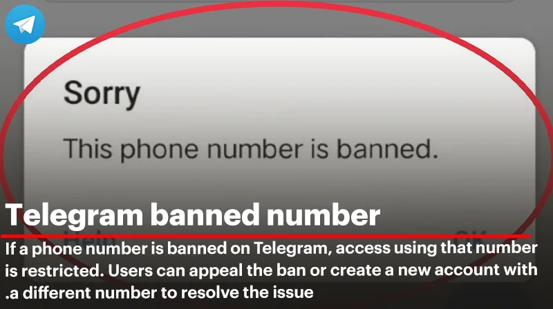 Telegram banned number