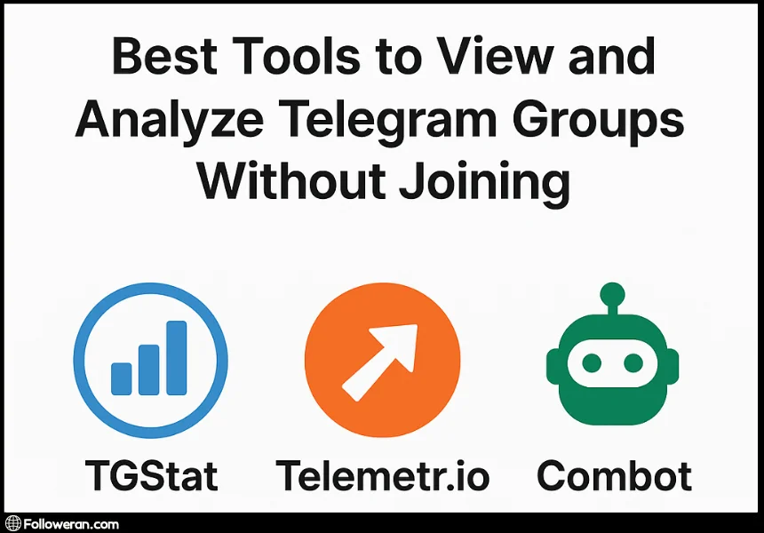 view Telegam group without joining with Use Telegram Group Analytics Tools