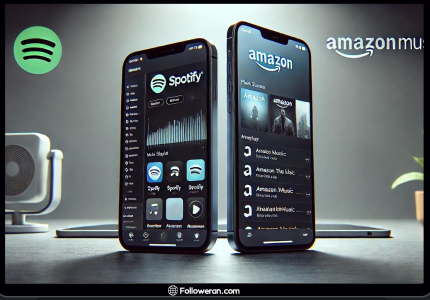 User Experience and Interface in Spotify vs. Amazon Music