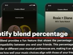 spotify blend percentage