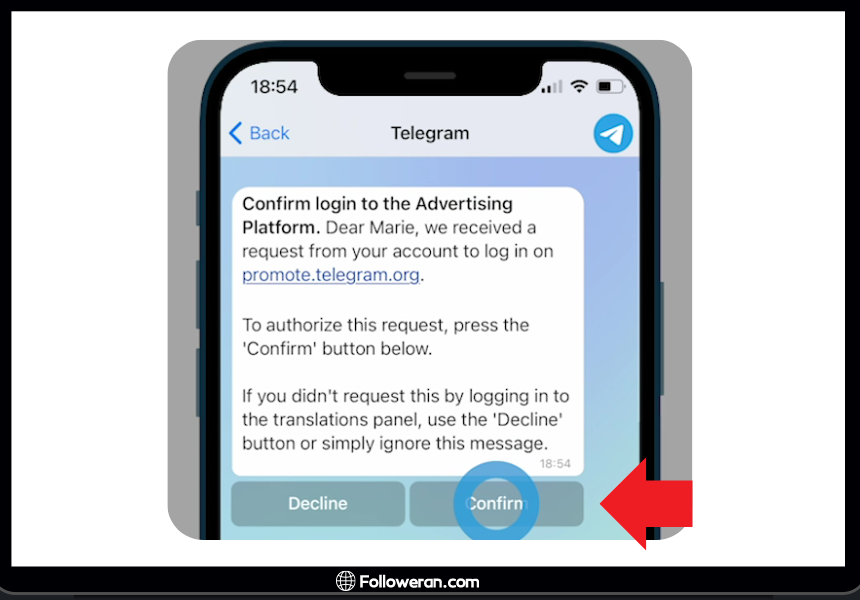 run ads on Telegram successfully