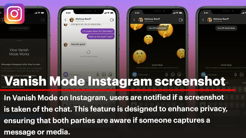 How to Capture Screenshots in Vanish Mode on Instagram?