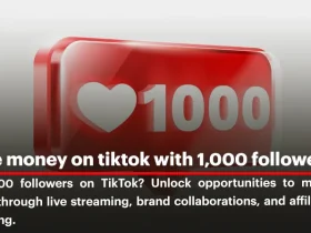 11 Ways for Make Money on TikTok with 1,000 Followers