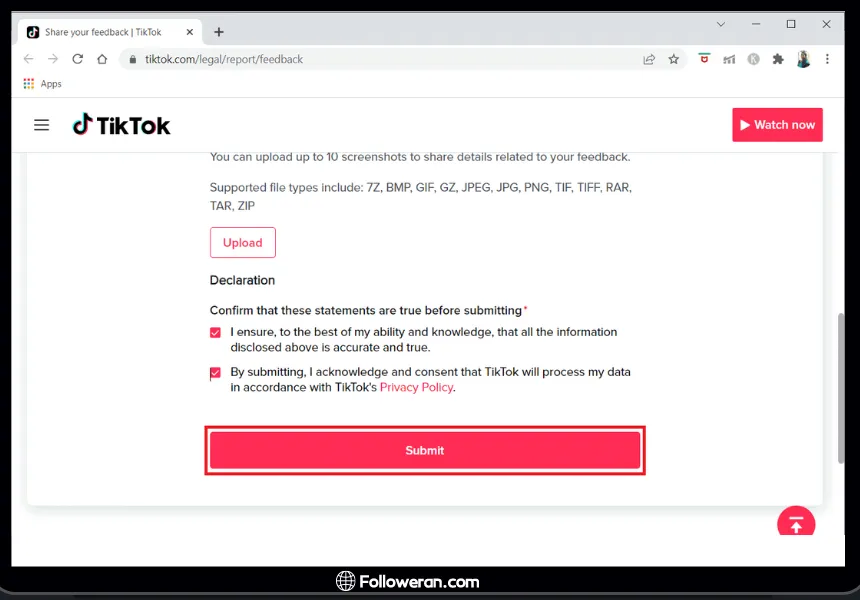 How to Remove a TikTok Shadow Ban? Reach Out to TikTok Support