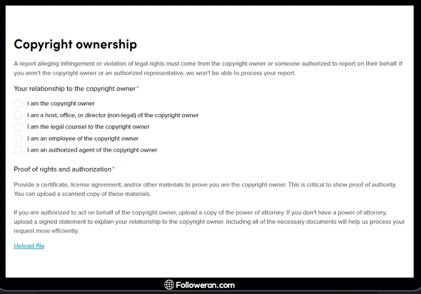 Causes of TikTok shadow ban; Copyright Infringement