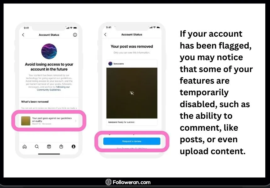 How to Resolve a "Flagged for Review on Instagram" Issue