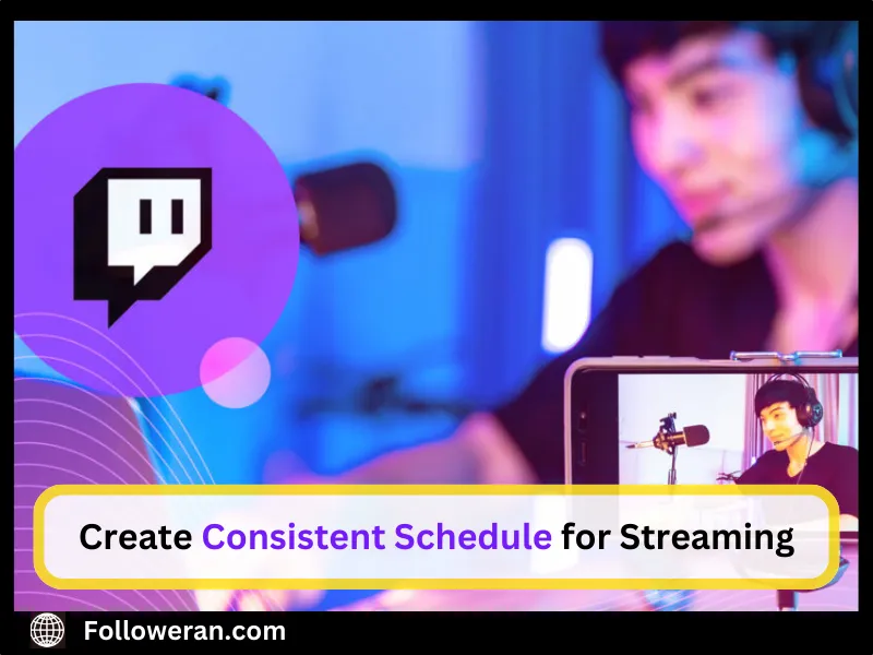 Create Schedule for Streaming 