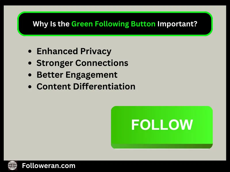 Why Is the Green Following Button Important? 