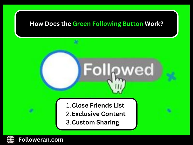 How Does the Green Following Button Work?