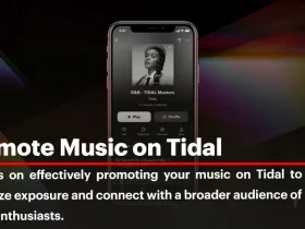 promote music on Tidal