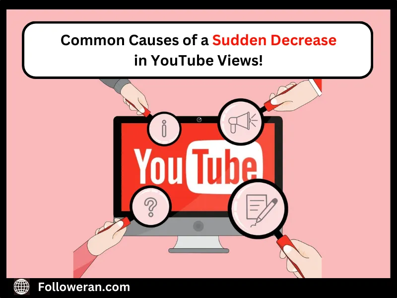 sudden decrease in youtube views