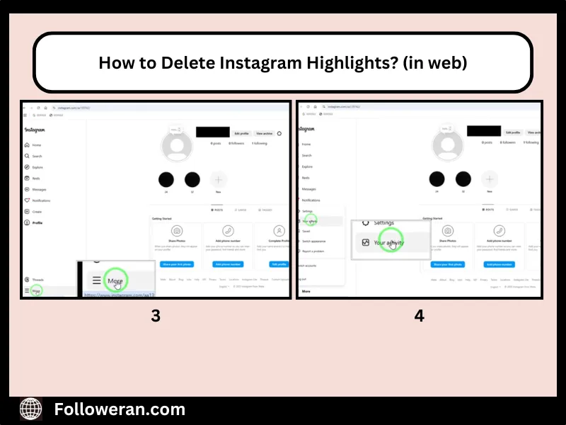 How to Delete Highlights on Instagram on Chromebook