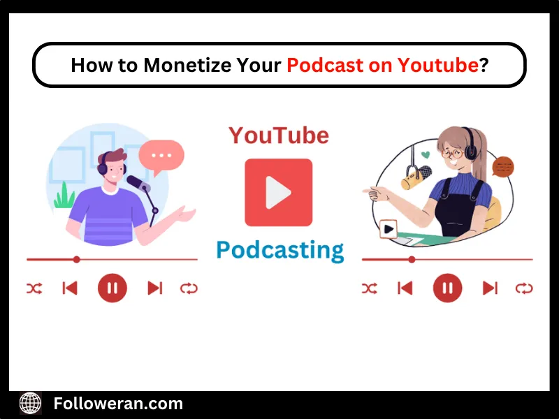 how to create a podcast on youtube