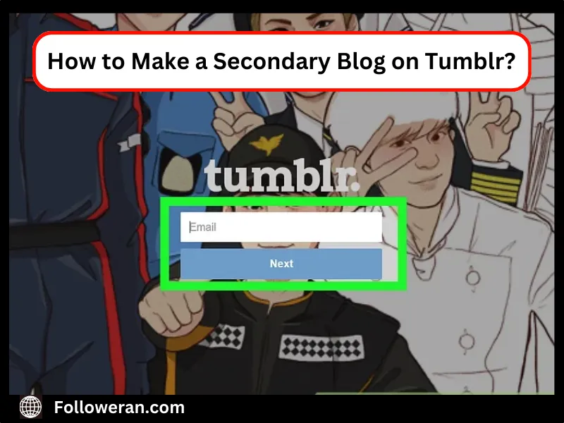 make a secondary blog on Tumblr