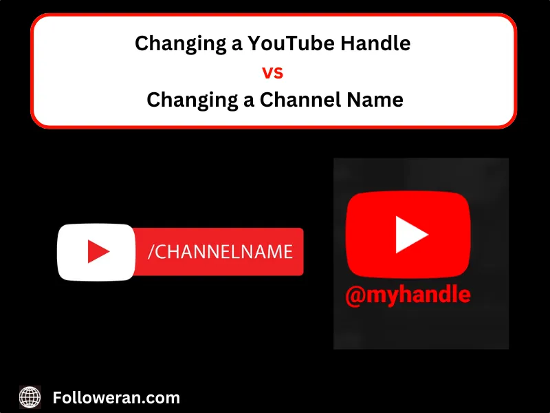 Changing a YouTube Handle vs Changing a Channel Name