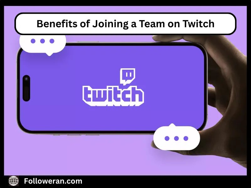 Joining a Team on Twitch