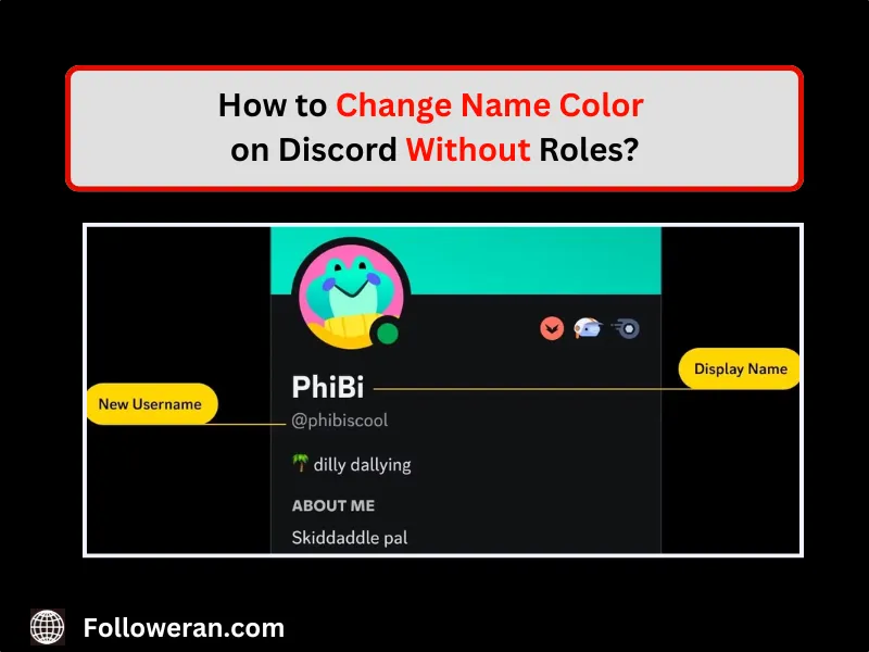 How To Change Name Color On Discord