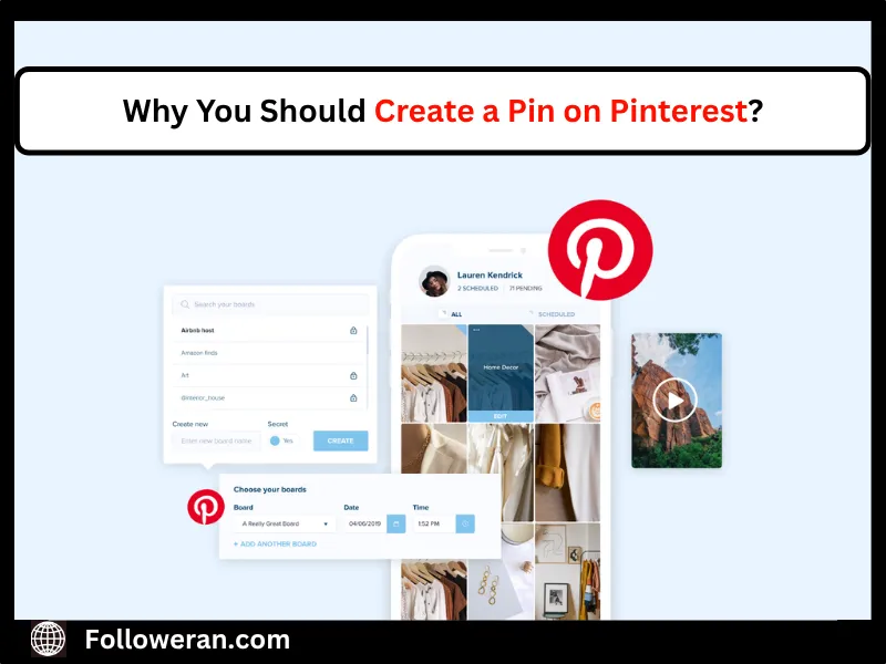 Create a Pin on Pinterest